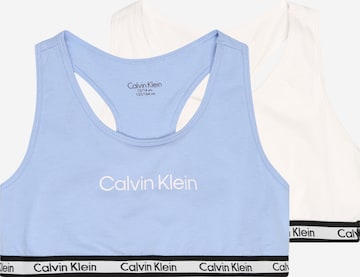 Calvin Klein Underwear حمالة صدر بـ أزرق: الأمام