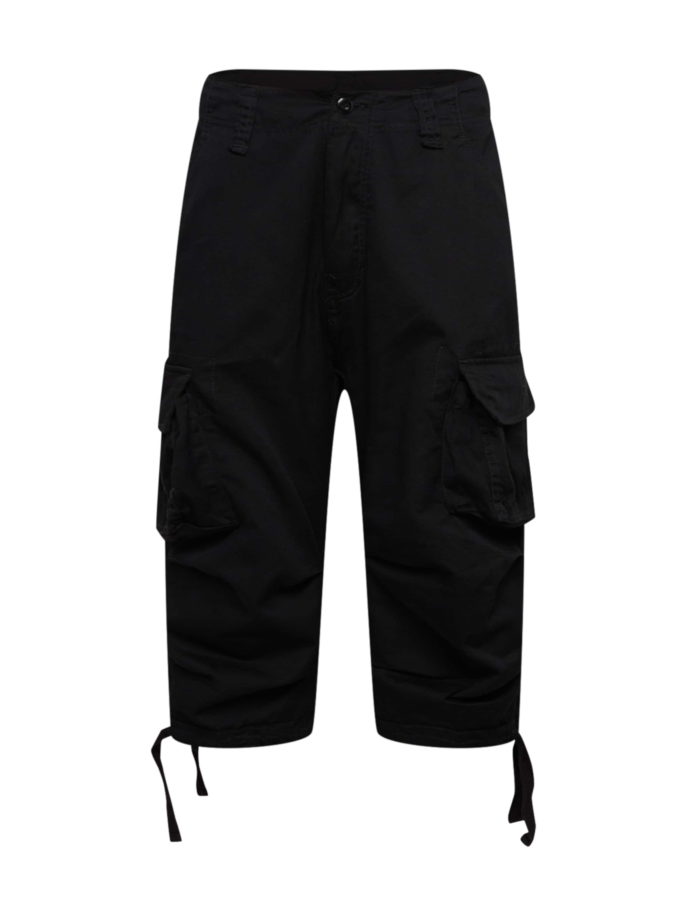 Brandit Cargo trousers 'Legend' in Black: front