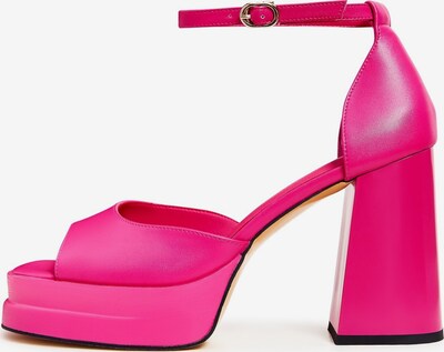 CESARE GASPARI Sandale in pink, Produktansicht