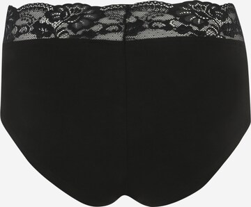 ABOUT YOU Curvy - Cueca 'Felize' em preto