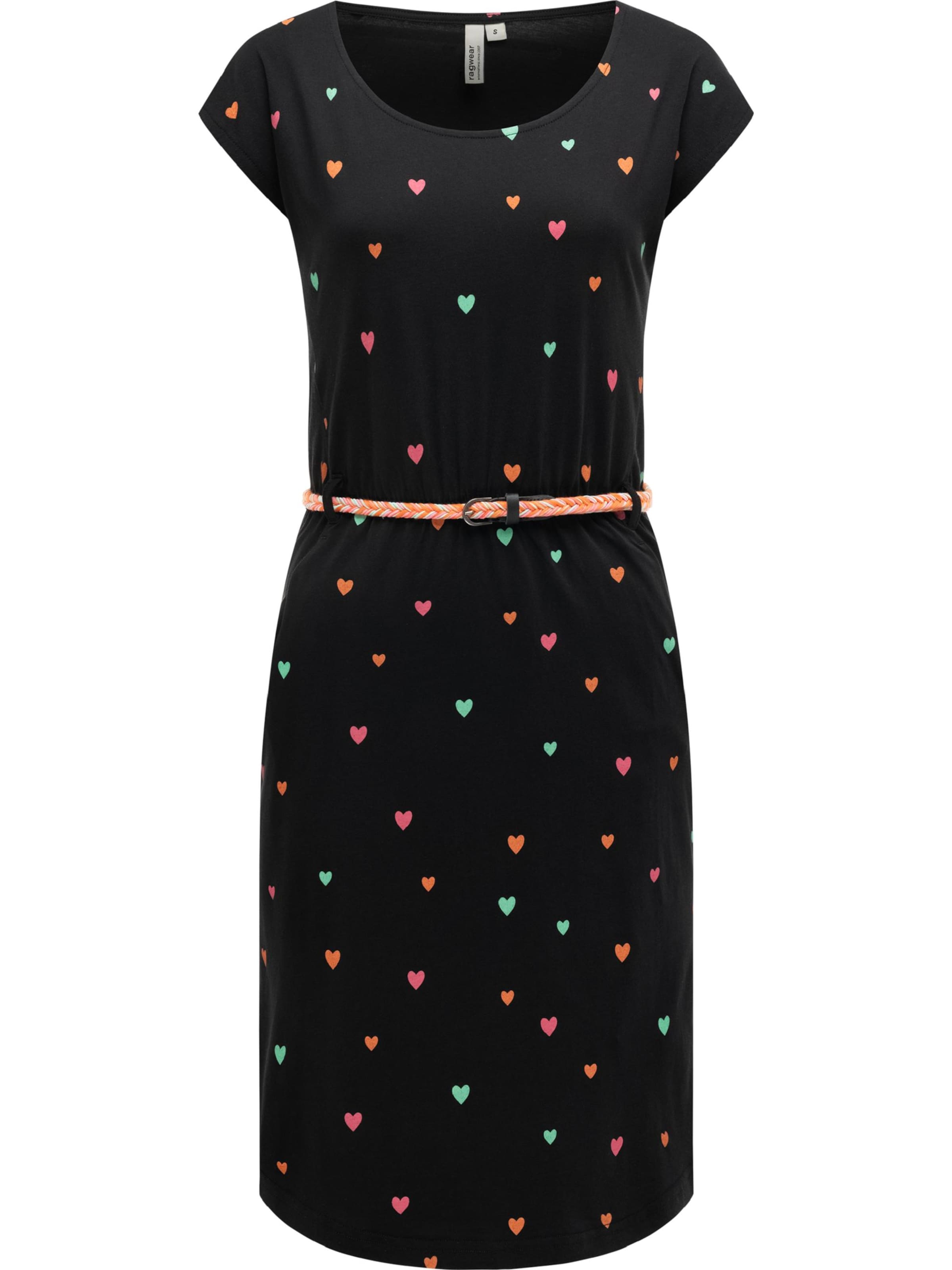 Ragwear Kleid 'Youmodo' in Schwarz: Vorderseite