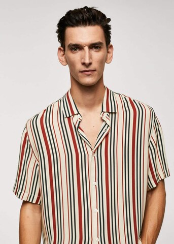 MANGO MAN Regular fit Button Up Shirt 'Phai1' in Mixed colors