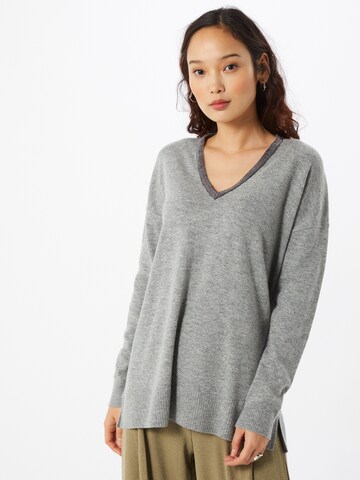 s.Oliver BLACK LABEL Pullover in Grau: predná strana