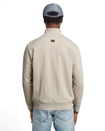 G-STAR Sweat jacket 'Nifous' in Beige