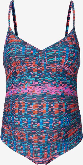 Esprit Maternity Maillot de bain en bleu marine / bleu cyan / orchidée / rouge, Vue avec produit