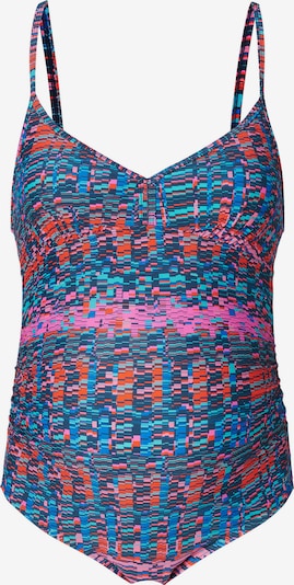 Costum de baie întreg Esprit Maternity pe bleumarin / cyan / mov orhidee / roșu, Vizualizare produs