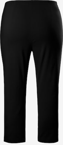 Coupe slim Pantalon Ulla Popken en noir