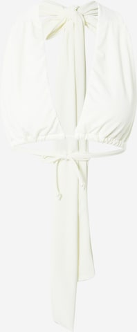 Femme Luxe Top 'LEELA' in White: front