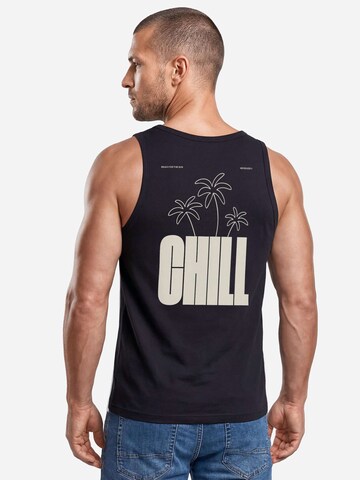 Neverless Shirt 'Chill'‌‌‌‌‌‌‌‌ in Schwarz