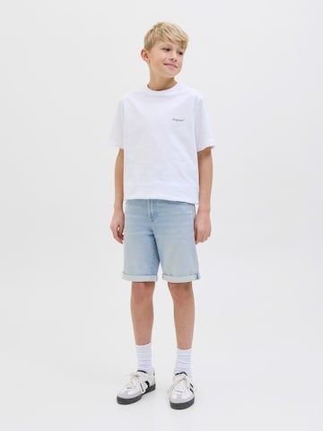 Jack & Jones Junior Regular Jeans 'JJIRICK JJICON' in Blauw