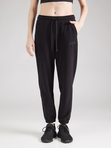 DKNY PerformanceTapered Sportske hlače - crna boja: prednji dio
