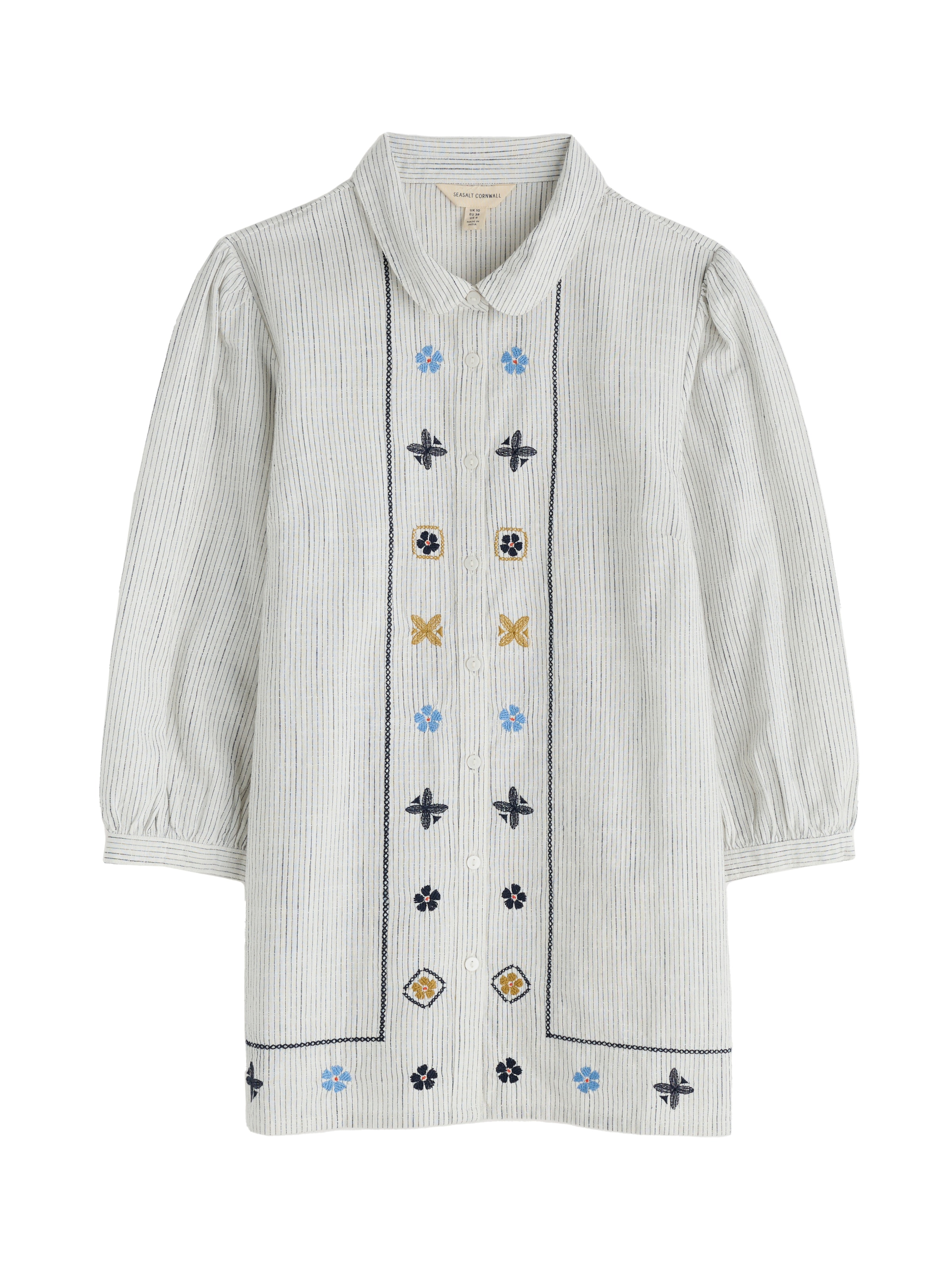 Chemisier 'Hope Cottage' Seasalt Cornwall en bleu : devant