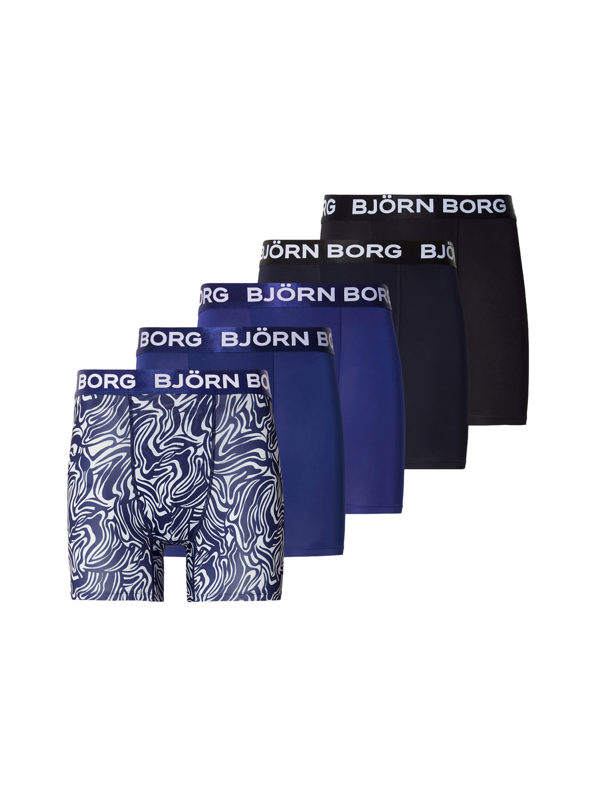 BJÖRN BORG Шорты Боксеры в Синий: спереди