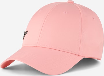 PUMA Cap 'Ess' in Pink: front