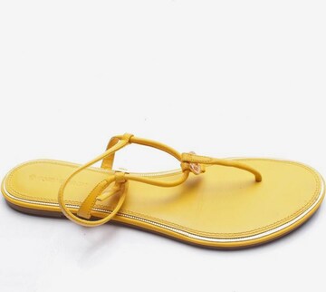 Tory Burch Sandals & High-Heeled Sandals in 40 in Yellow: front