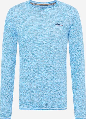 JACK & JONES Sweater 'Paul' in Blue: front