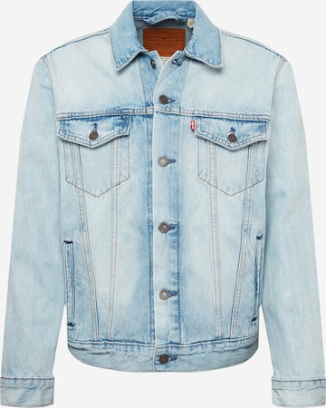 Veste mi-saison 'The Trucker Jacket' LEVI'S ® en bleu : devant