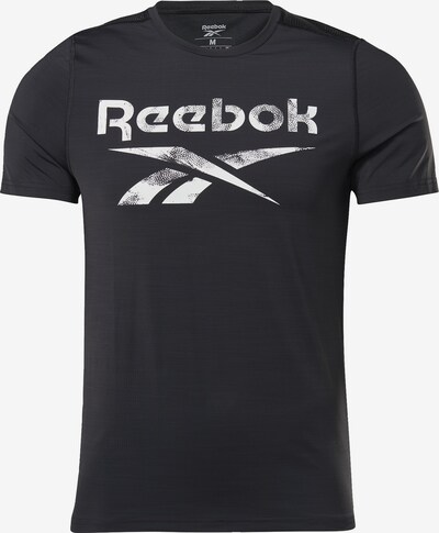REEBOK T-Shirt in schwarz / weiß, Produktansicht