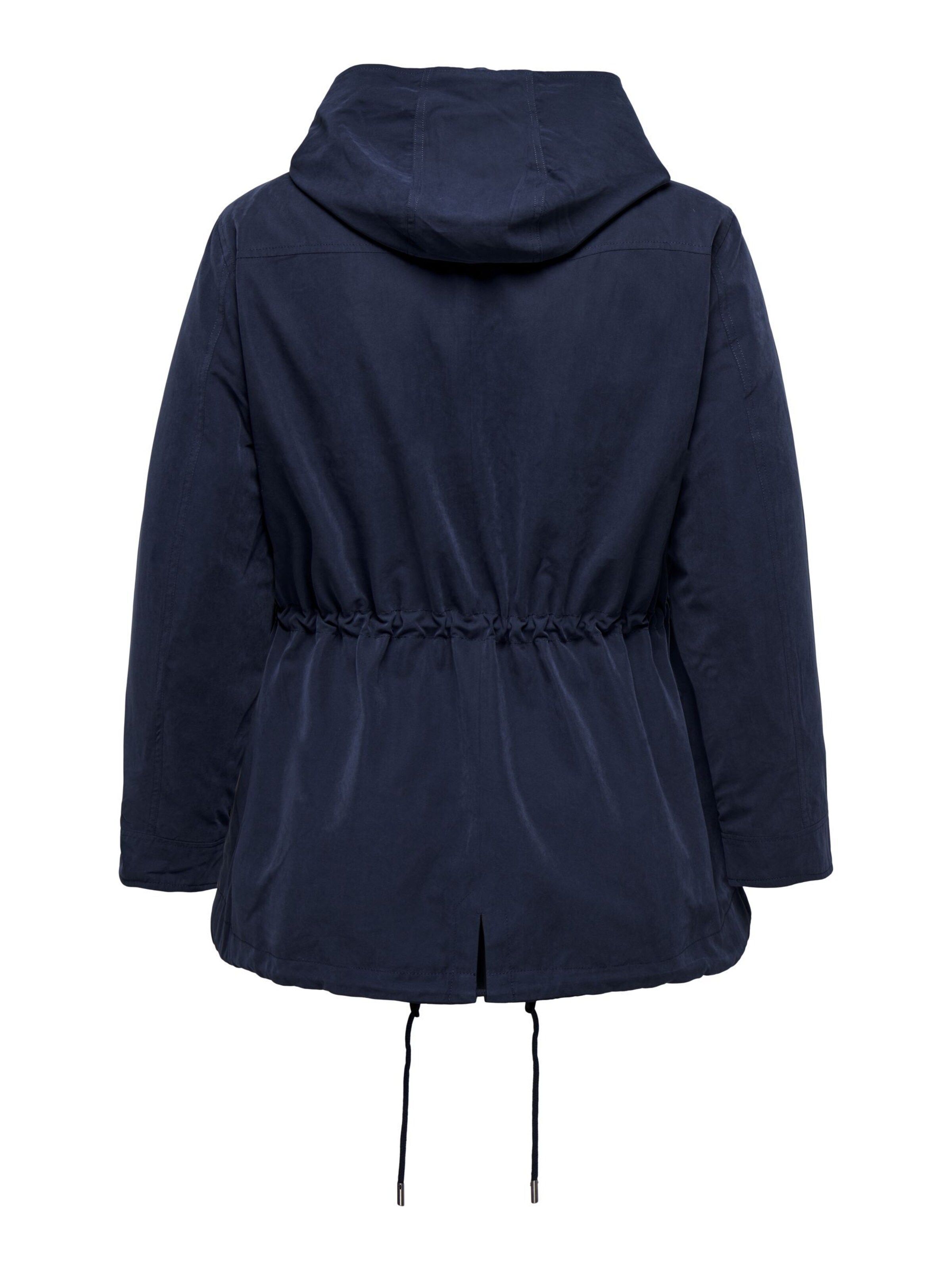 ONLY Carmakoma Overgangsparka i blå