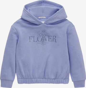 Sweat-shirt TOM TAILOR en violet : devant