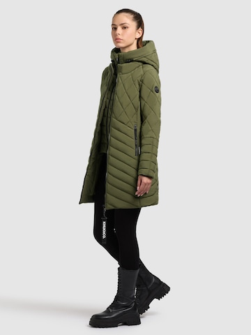 Cappotto invernale 'Ivana' di khujo in verde