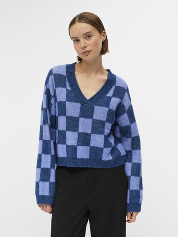 Pull-over 'Leslie' OBJECT en bleu : devant