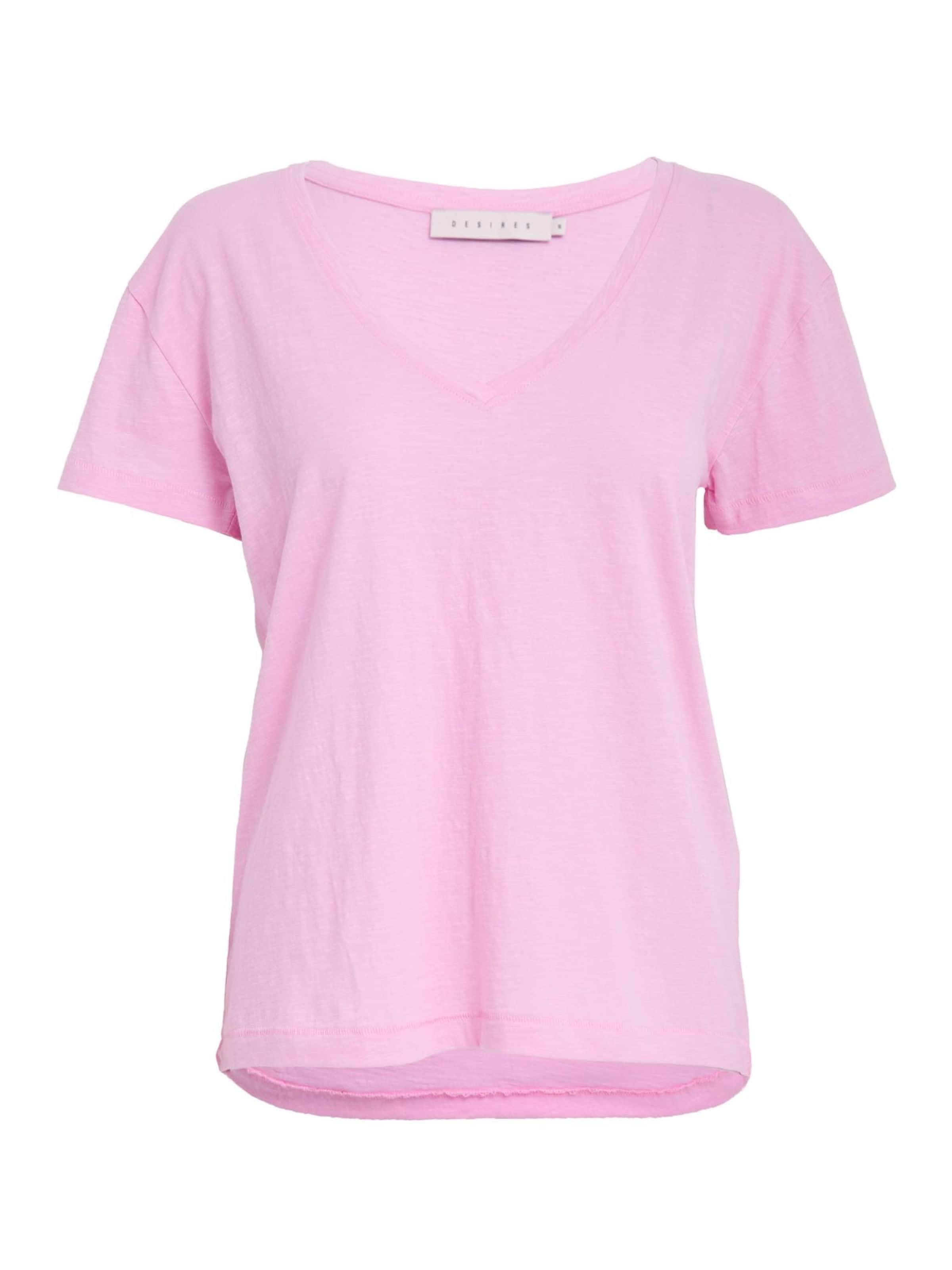 DESIRES T-Shirt 'Dannon' in Pink: Vorderseite