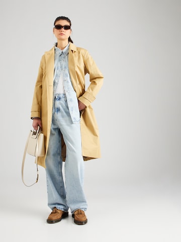 Calvin Klein Демисезонное пальто 'Essential' в Бежевый