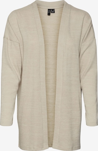 VERO MODA Gebreid vest 'KATIE' in Beige: voorkant