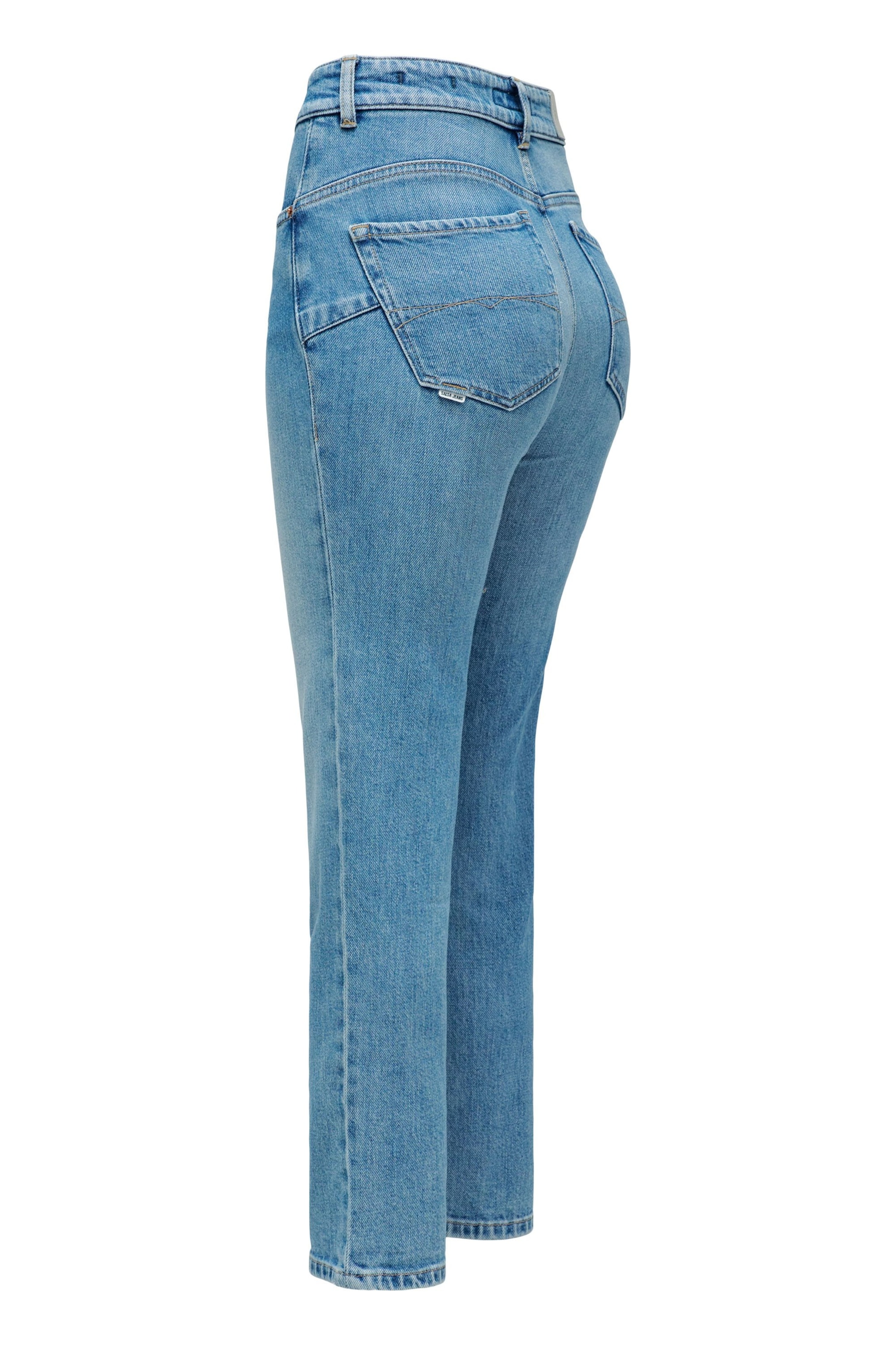 Skinny Jean 'Faith' Salsa Jeans en bleu
