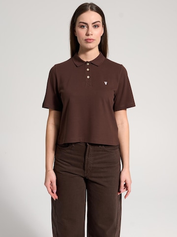 T-shirt 'Brigitte' NOWIHT en marron