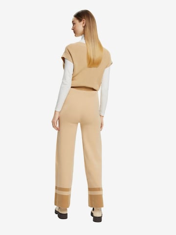 ESPRIT Regular Broek in Beige