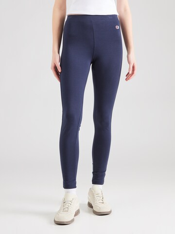 Skinny Leggings di Champion Authentic Athletic Apparel in blu: frontale