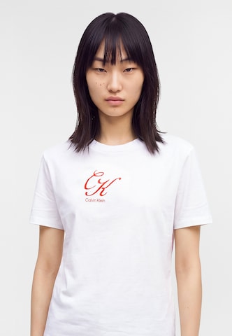 Calvin Klein Jeans Μπλουζάκι σε λευκό