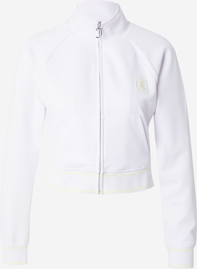 Juicy Couture Sport Training jacket in Pastel yellow / White, Item view