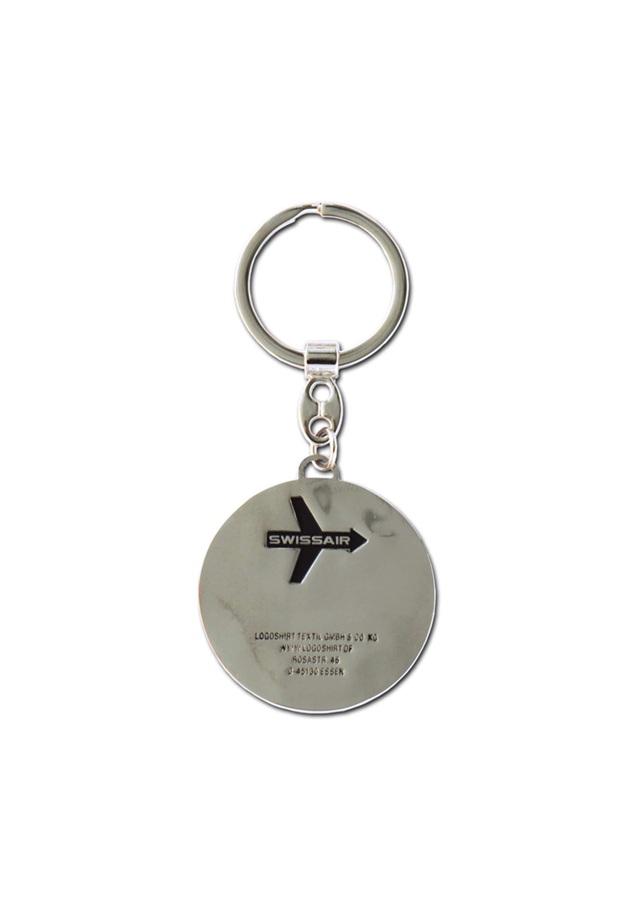 LOGOSHIRT Key Ring in Silver