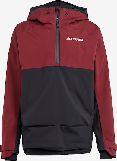 ADIDAS TERREX Outdoorjas '  Xperior ' in de kleur Donkergrijs / Rood / Wit, Productweergave