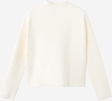 MANGO Pullover 'CHIMNEY' in Beige: Vorderseite