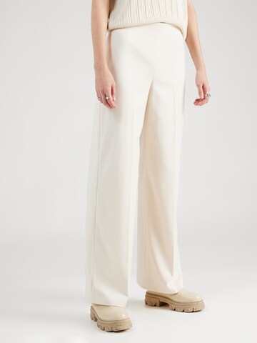 Wide Leg Pantalon à pince 'BEFORE' DRYKORN en blanc : devant