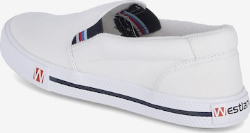 Westland Slip-Ons 'Laser' in White