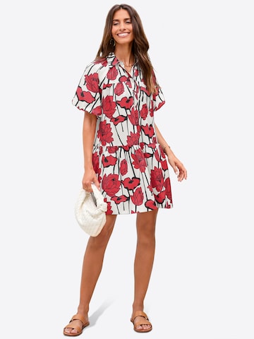 Imily BelaKošulja haljina - crvena boja