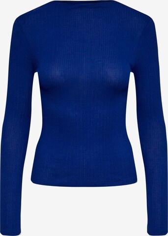 PIECES - Camiseta 'Nura' en azul: frente