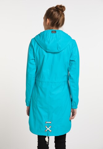 Schmuddelwedda Between-seasons coat in Blue