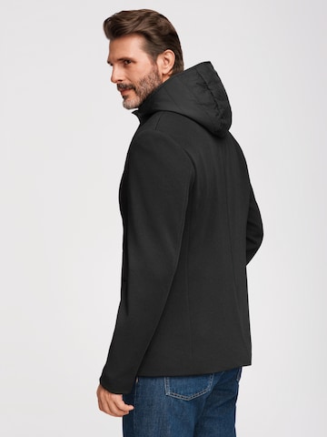 Coupe regular Veste de costume Ombre en noir