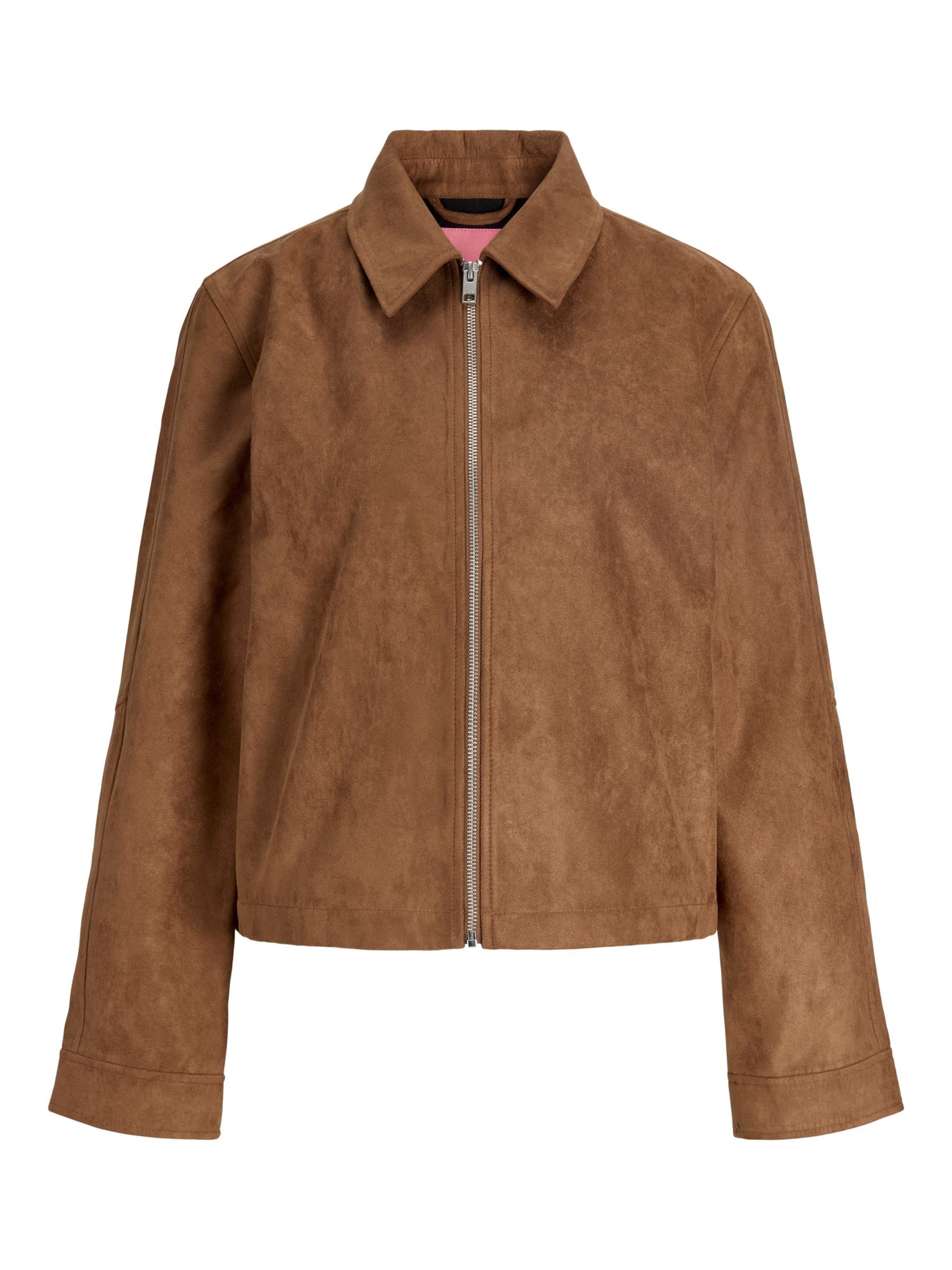 JJXX - Chaqueta de entretiempo 'JXRhea' en marrón: frente