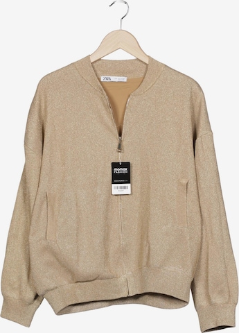 ZARA Jacke S in Beige: Vorderseite