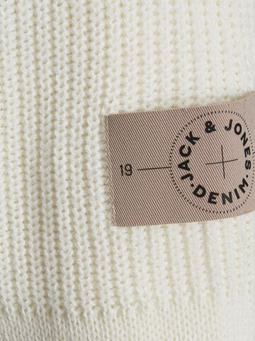 JACK & JONES Пуловер 'Spencer' в бяло