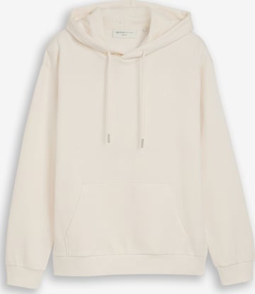 TOM TAILOR DENIM Sweatshirt in Weiß: Vorderseite