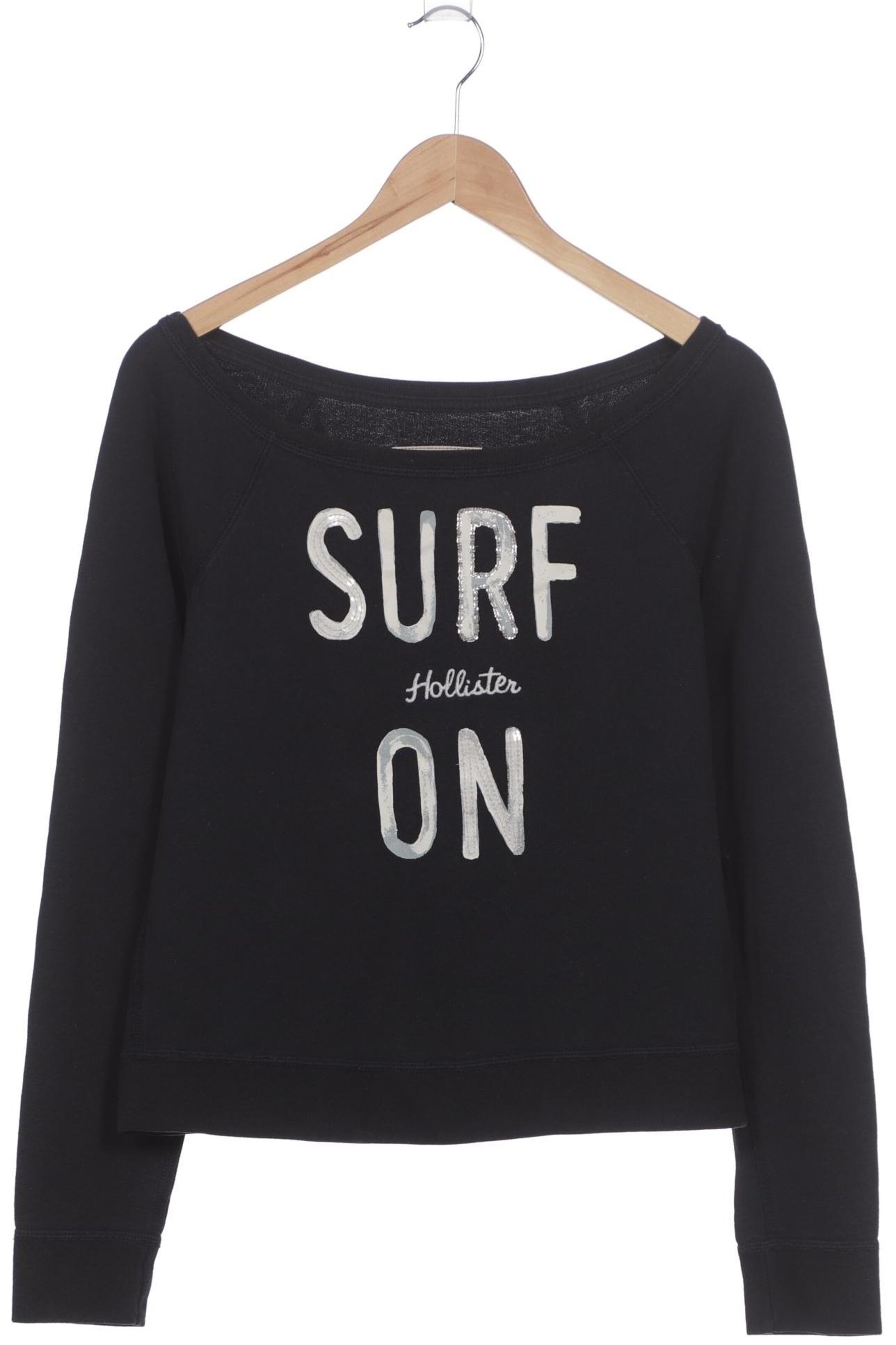 HOLLISTER Sweatshirt & Zip-Up Hoodie in S in Blue: front