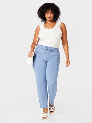 Loosefit Pantalon à pince Vero Moda Curve en bleu